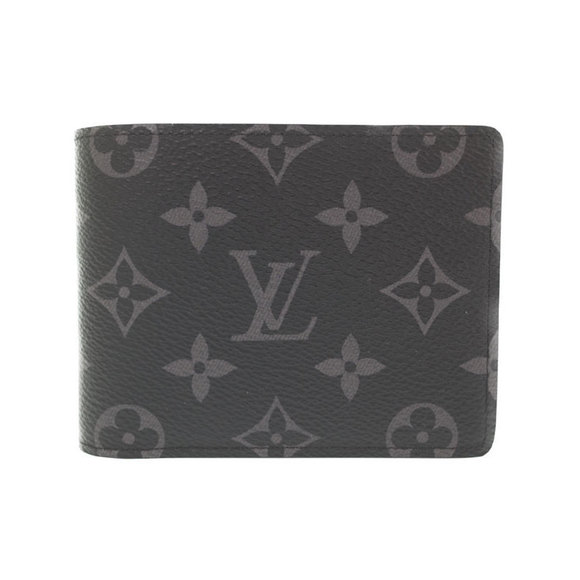 Louis Vuitton Black Wallet Bifold Multiple Monogram Eclipse Portefeuille - Picture 1 of 5